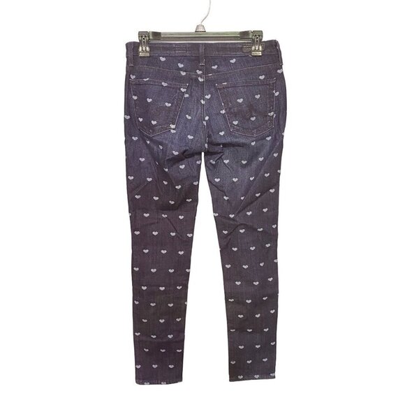 Adriano Goldschmeid Stevie Ankle Slim Straight Leg Jeans Hearts Women’s 27R - Picture 3 of 9